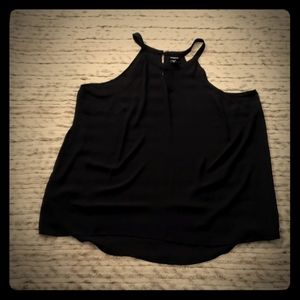 Plus Size Torrid 2X Sheer Black Cami Top.